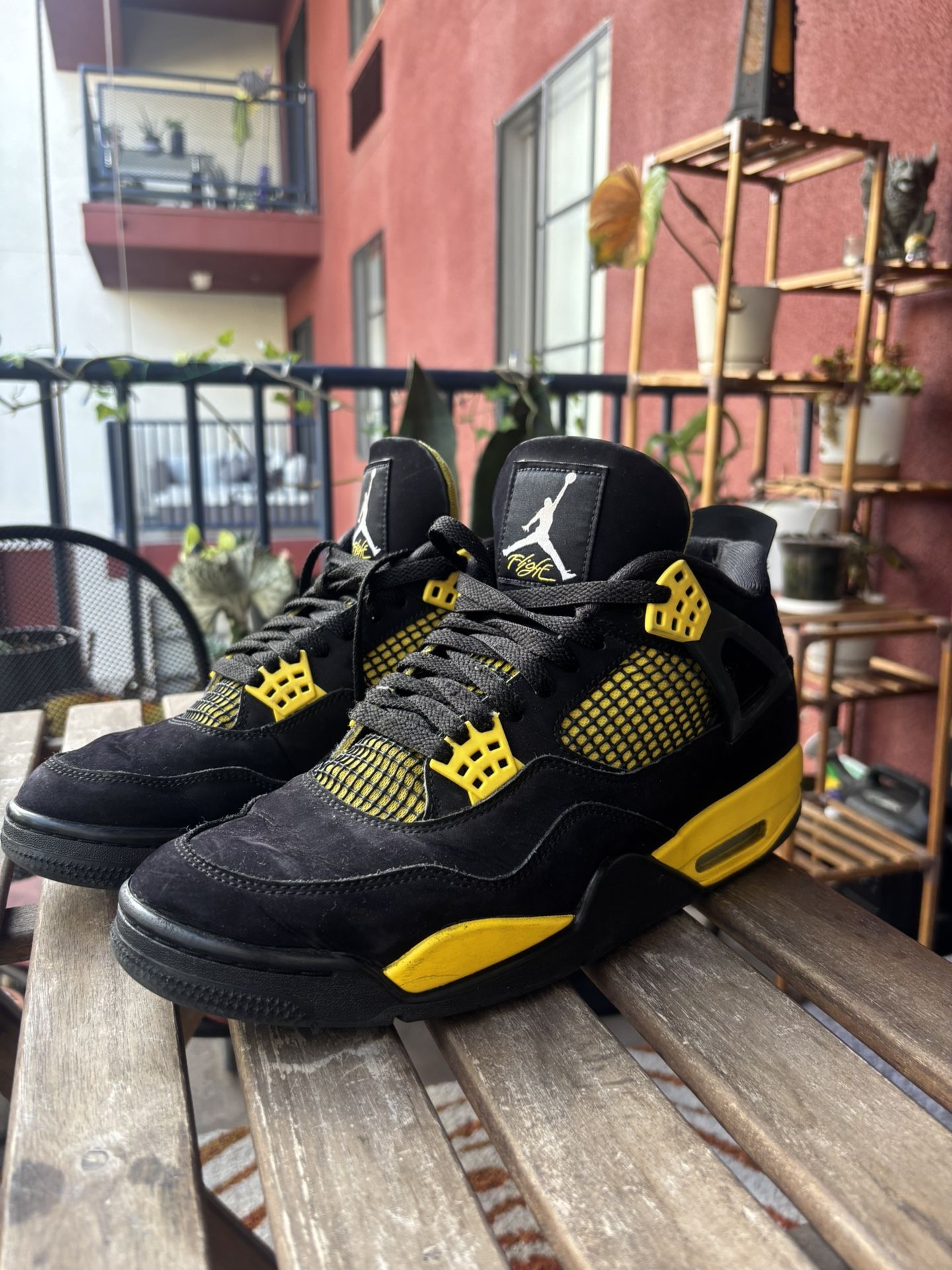 Jordan 4 Yellow Thunders