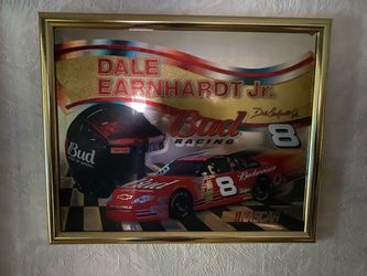 Dale Earnhardt Jr. #8 Bud Racing NASCAR Mirror