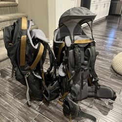 2 Toddler Kelty Hiking Backpacks