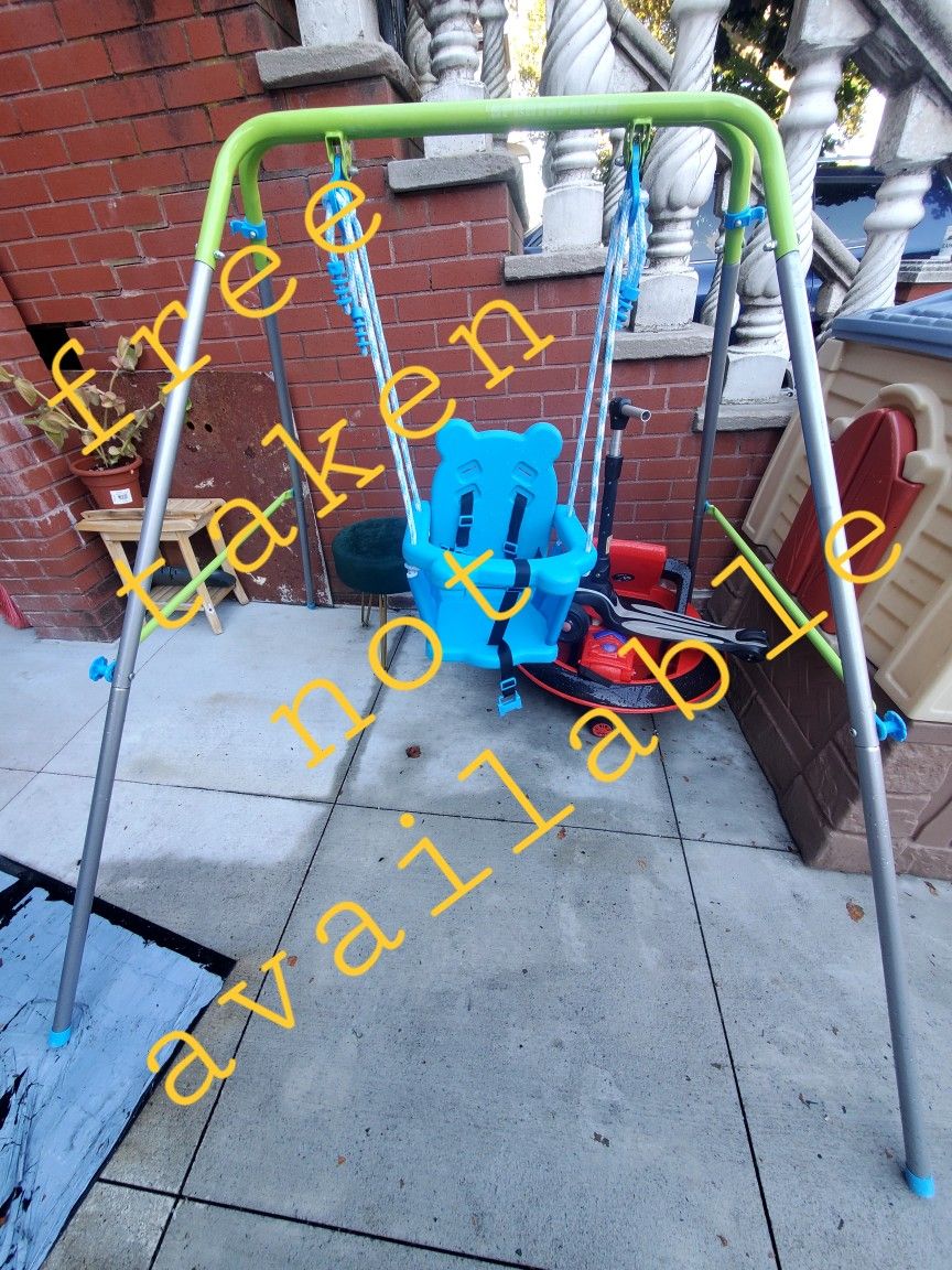 Sportspower My First Toddler Indoor & Outdoor Backyard Swing Set Play Structure (Blue)
Toddlers can enjoy their own personal swing set with the Sport
