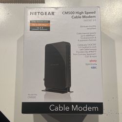 NETGEAR CM500 Cable Modem 