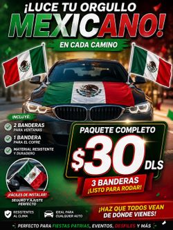 🚗 Paquete completo por solo $30 DLLS