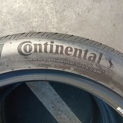 2 llantas 285 40 R19 Continental Pro contact