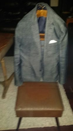 Antique valets chair with storage