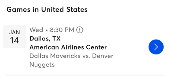 Mavericks Vs Nuggets