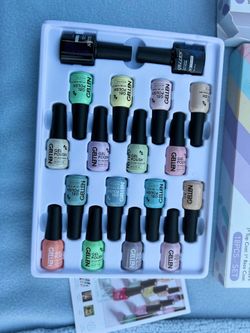 Brand new Gellen gel nail polish collection 18 piece set