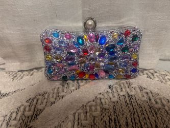 Crystal rhinestone purse