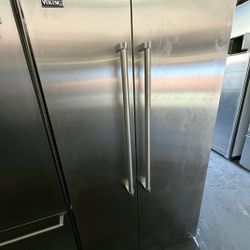42" VIKING BUILT IN REFRIGERATOR STAINLESS STEEL 