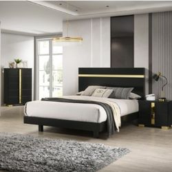 Queen Bed Frame With Mattress