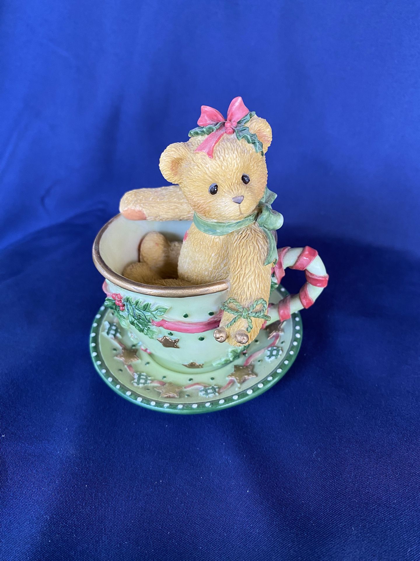 1997 *Cherished Teddies* Cup And Saucer Figurine