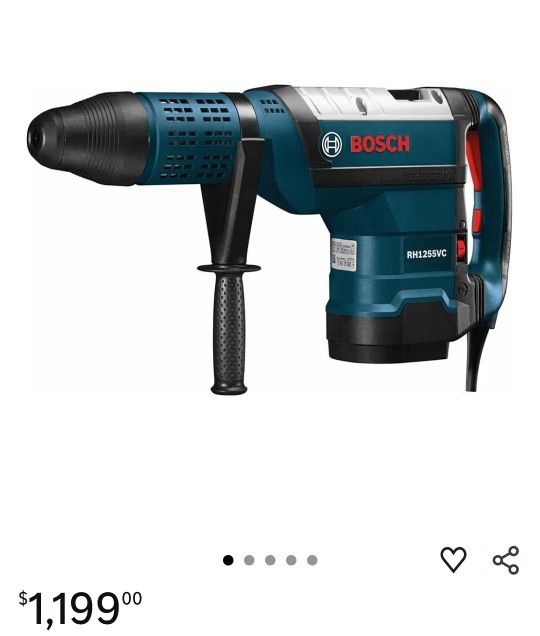 Bosch RH1255VC 2" SDS-max Rotary Hammer