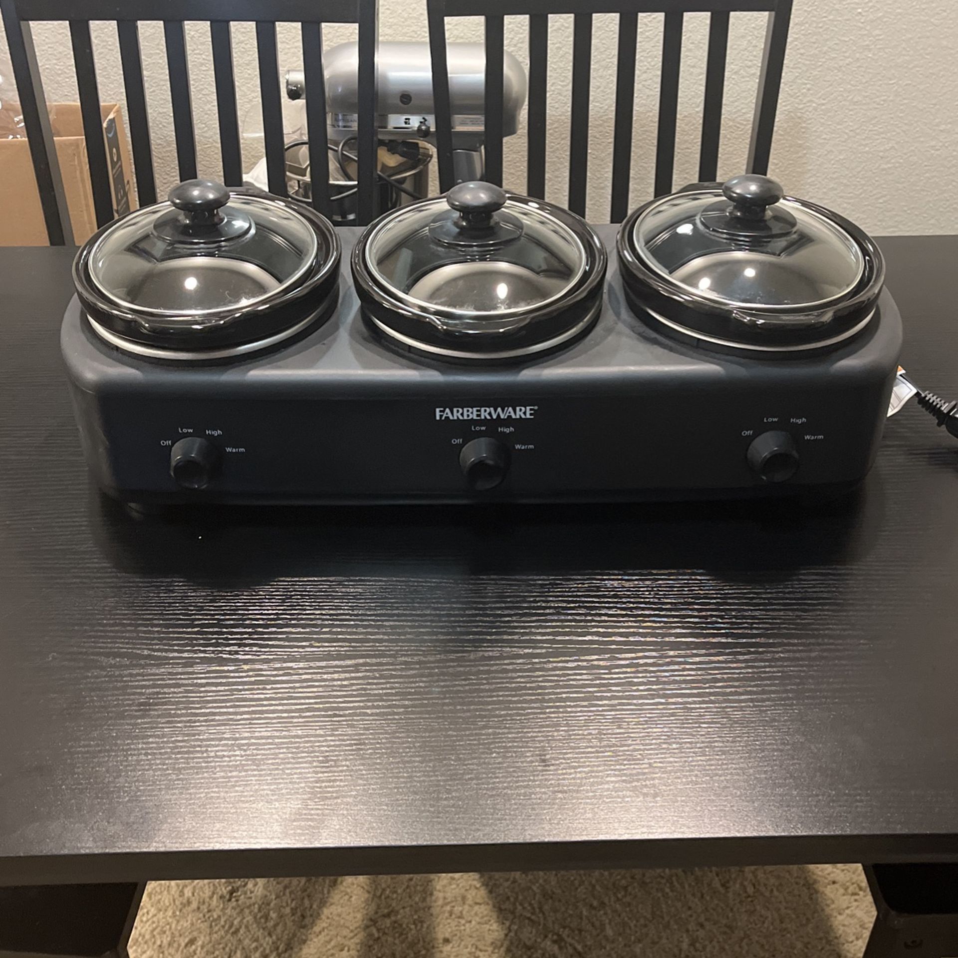 Farberware Triple Slow Cooker