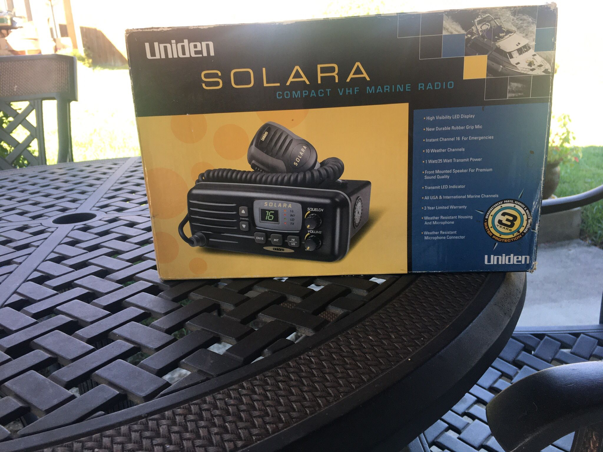 Compact VHF Marine Radio