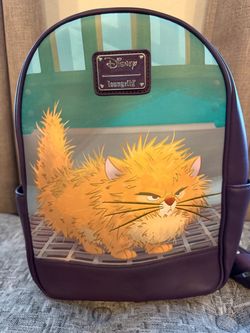 Oliver and Company Loungefly Mini Backpack with Matching Wallet