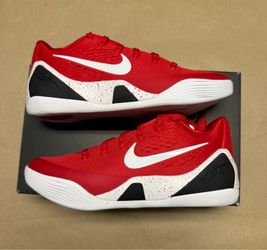 Nike Zoom Kobe IX 9 Low EM Protro Red Men’s size 7.5 Basketball Shoes NEW!