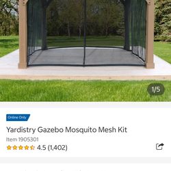 Yardistry 12 x 14 Contemporary Gazebo Mosquito Mesh Kit