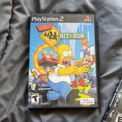 PS2 The Simpsons Hit And Run