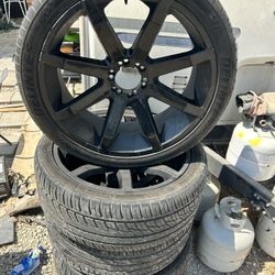 24” Wheels And Tires