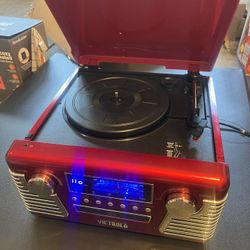  Victrola 50's Retro Bluetooth Record Player