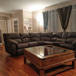 Sectional And Coffee Table
