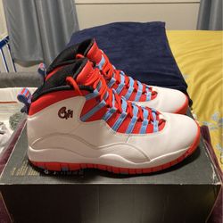 Jordan 10 Chicago Flag Sz10