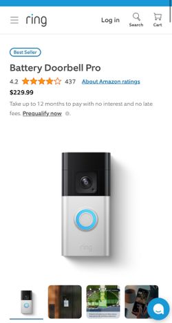 Ring Battery Doorbell Pro