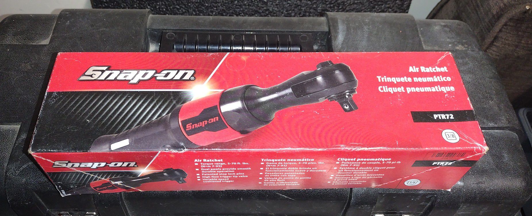 NEW Snap-on PTR72 3/8" drive Super Duty Air Ratchet