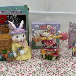 Vintage Resin Easter Decor