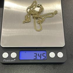 10k Gold Cuban Link Chain