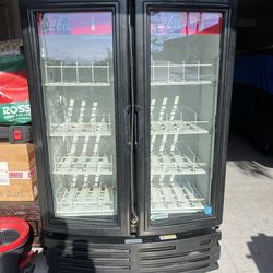 Coke Cola Original Dual Door Refrigerator