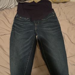 Maternity shorts and jeans