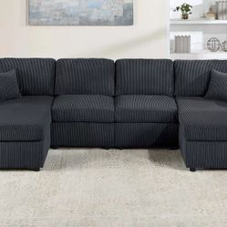 U Shaped Sectional Sofa  Brand New