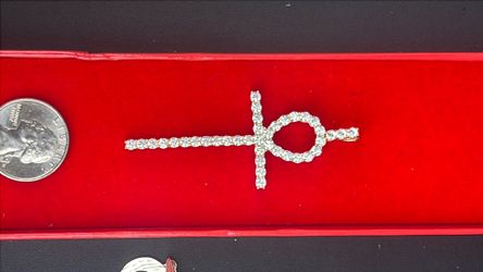 Solid 925 sliver of 14k gold plated pendent 🔥🔥