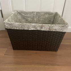 Large Storage Basket-removable liner