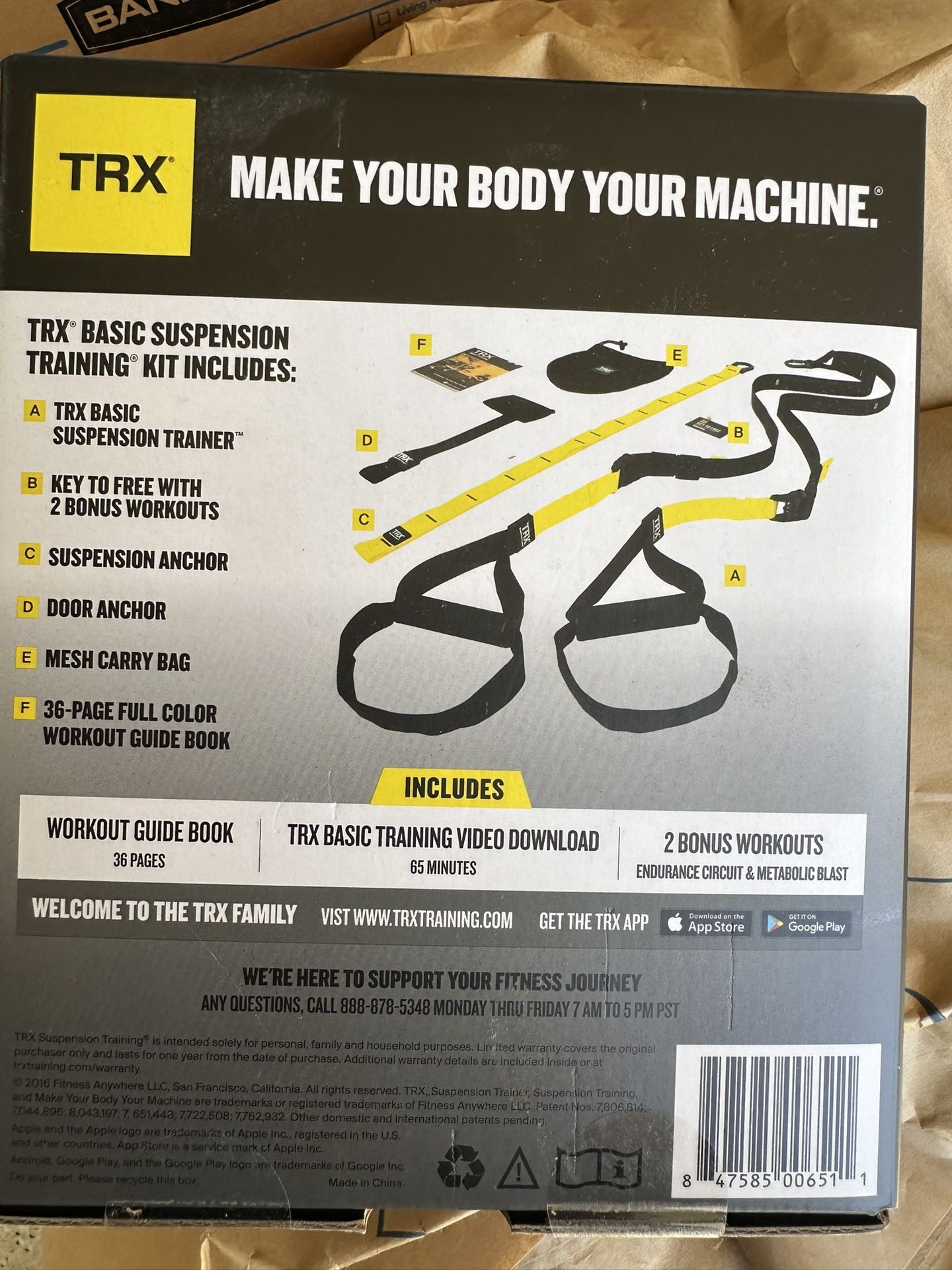 TRX All in One Suspension Training System