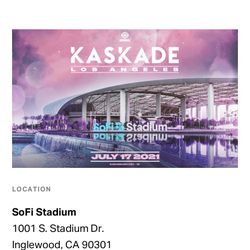 Kaskade floor tickets