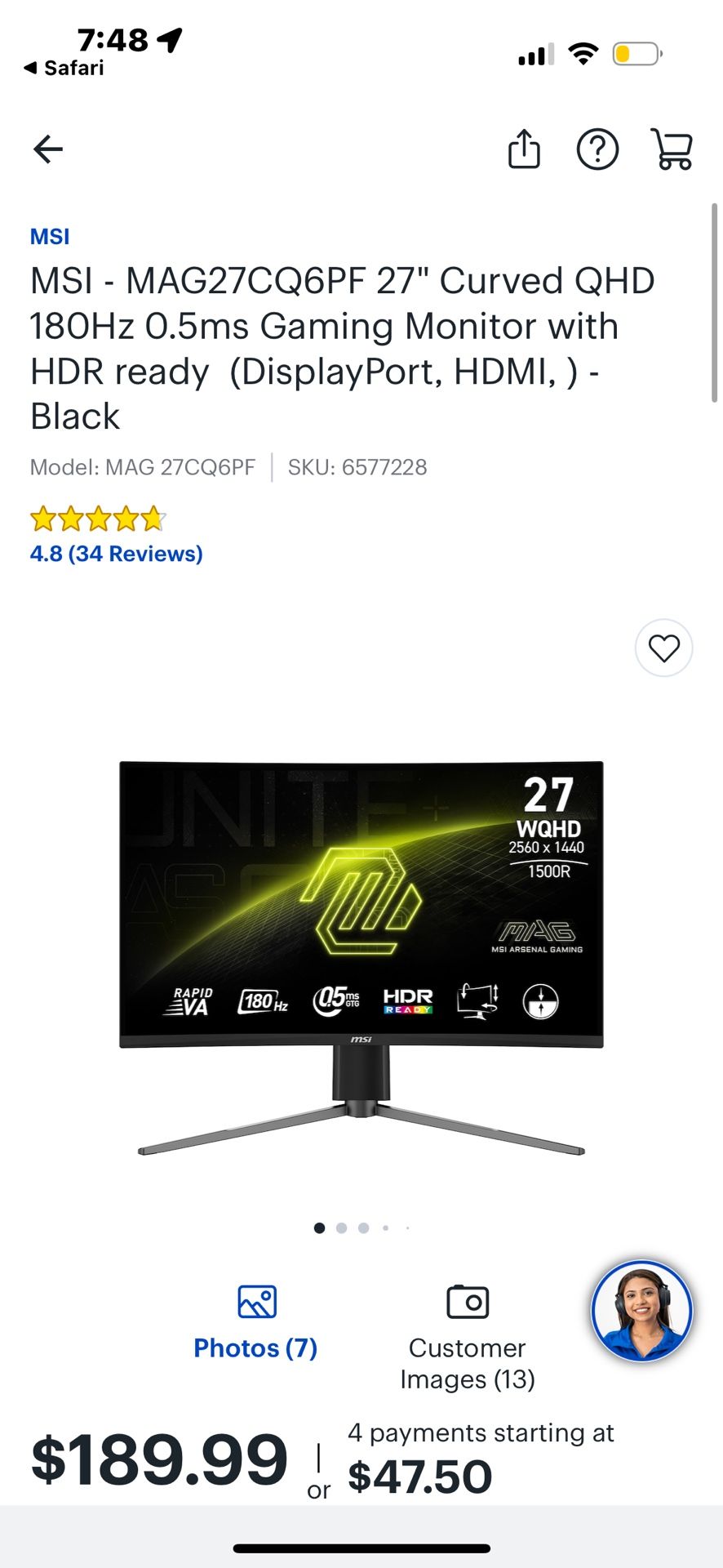 Gaming Monitors