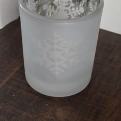 Christmas Candle Holder Votive or Tealight 