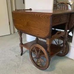 Antique Dining Cart
