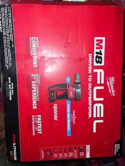 Milwaukee M18 Fuel 18-Volt Lithium-Ion Brushless Cordless 1/2 in. - 2 in. Expansion Tool Kit, with 3-Heads, 2-Batteries$900 firm price