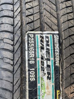 Bridgestone Dueler H/L 422.  255/65/18