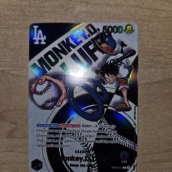 Luffy Dodger Card 