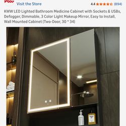 Vanity Medicine Cabinet 