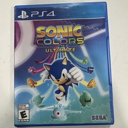 Sonic Colors Ultimate Standard Edition - Sony PlayStation 4