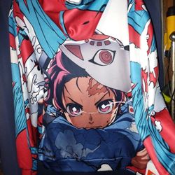 2023 New Spring Anime Demon Slayer Hoodie XL