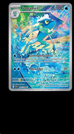 Pokemon Frogadier Chaos Rising