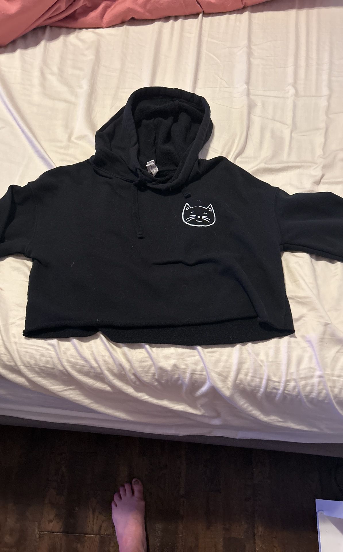 Womans Black Sweatshirt
