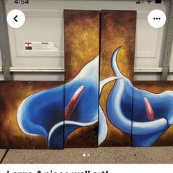 4 four piece picture wall