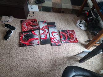 Canvas Wall Painting . Large 5 Piece