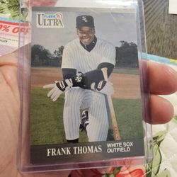 Frank Thomas '91 Fleer Ultra '91 Score 6 '91 Upper Deck 2 '91 Topps 1 '91 Fleer Baseball Cards Lot 